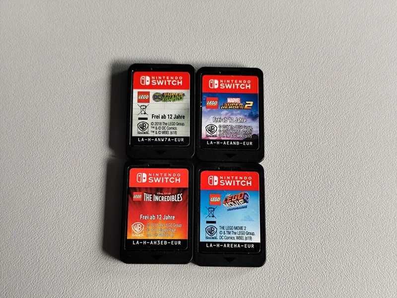4 jocuri LEGO pentru  Nintendo Switch