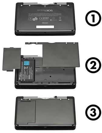 Baterie, capac detasabil si stand incarcare - Nintendo 3DS