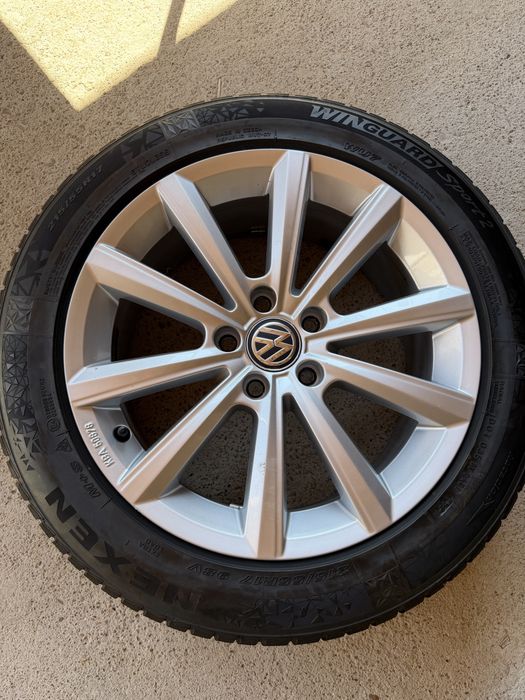 Леки джанти с зимни гуми за VW Passat b8 17