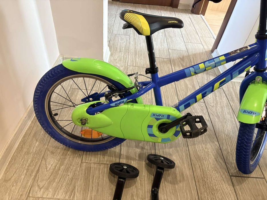 Детско колело Drag 16
Размер 16“
Тегло 8.9 kg