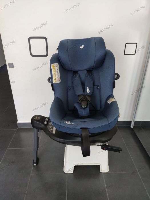 Scaun auto Joie i-Spin Rotativ 360 grade cu isofix pentru copii între 0 și 18 kg