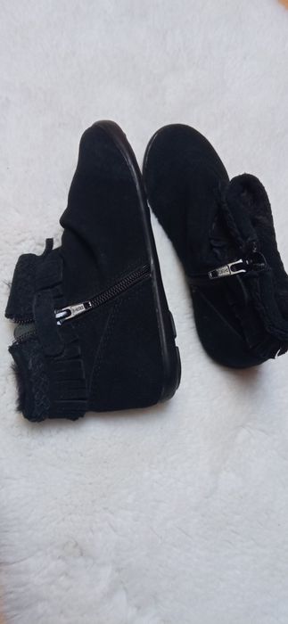 Cizme ghete piele întoarsă nr. 28 Okaidi