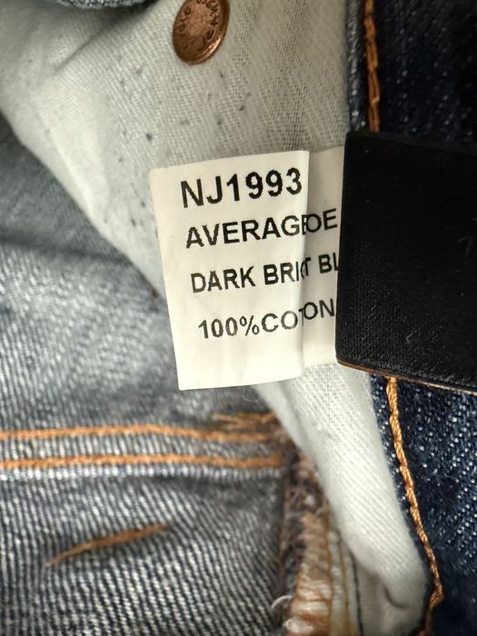 Blugi NUDIE Average Joe Barbati | Marime 31 x 32 (Talie 82 cm)