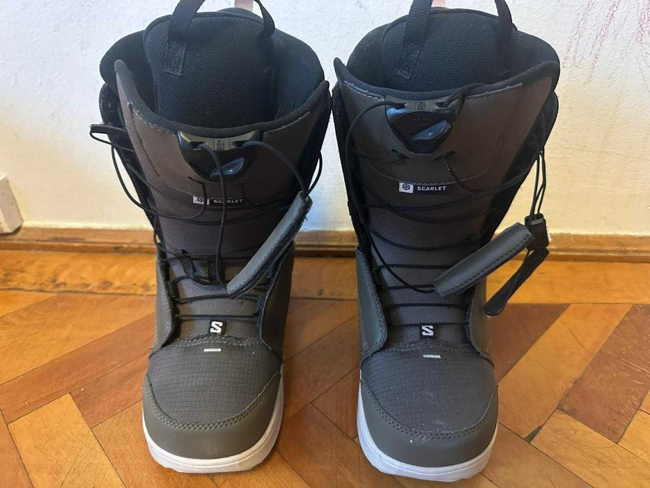 Boots Salomon Scarlet