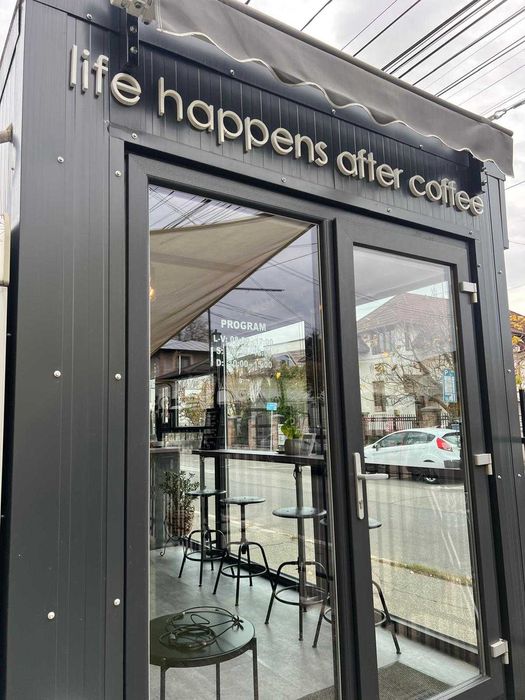 Vand Container cafenea coffee shop complet echipat