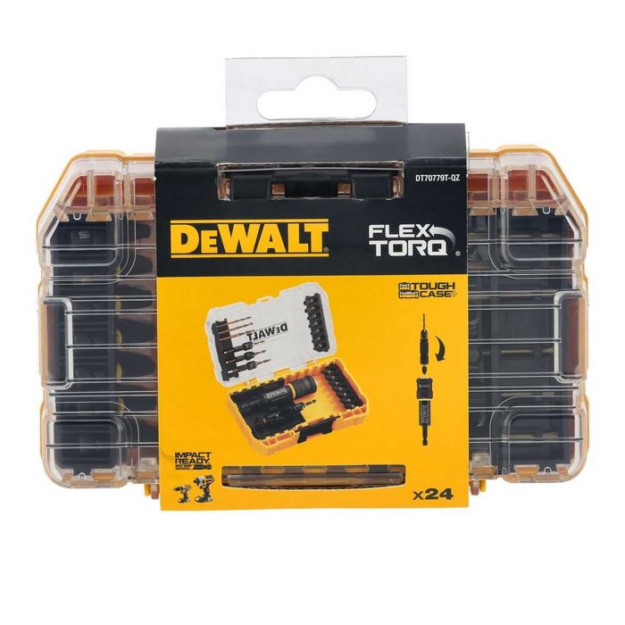 Комплект свредла и битове DeWalt DT70779T, 24 части