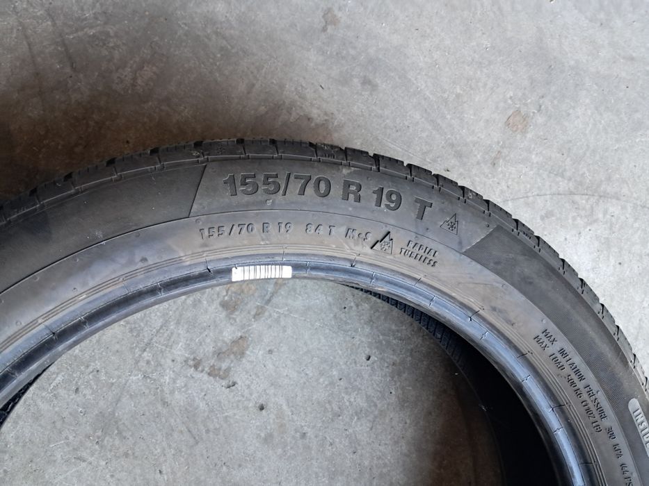 Anvelope secodn iarna 155 70 R19 Continental 6.2mm