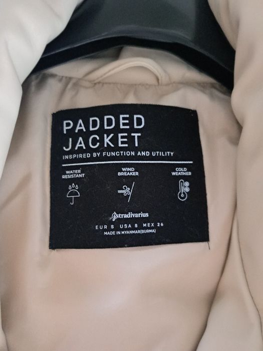 Vesta din piele ecologica, Stradivarius, mărimea S