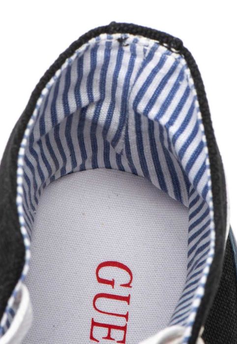 %ПРОМО% GUESS № 41-42-43 – Мъжки ежедневни обувки "BLACK LOGO" нови