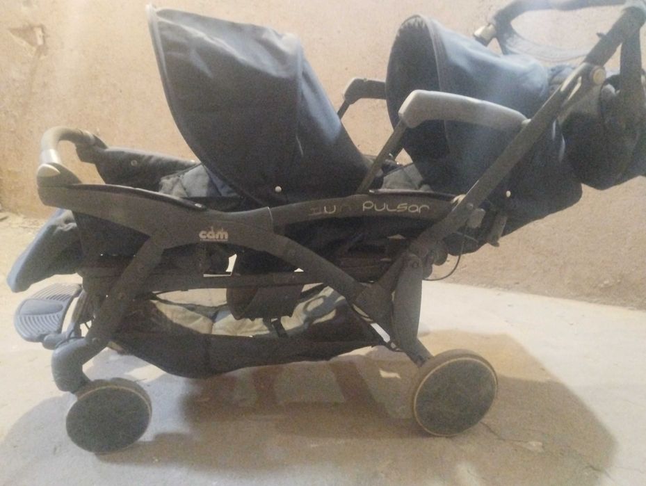 Детска количка за близнаци Cam Pulsar