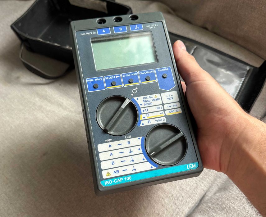 Tester Izolație LEM ISO-CAP 100 Localizator Cabluri Profesional
