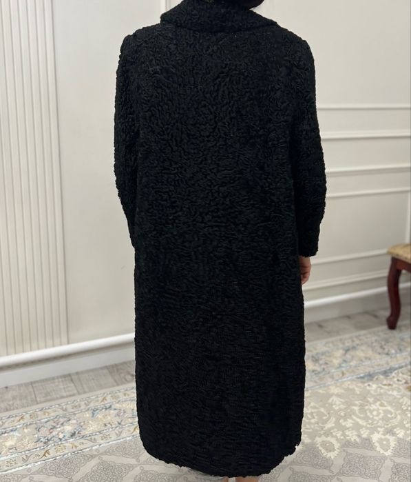 Шуба каракуль натуральный