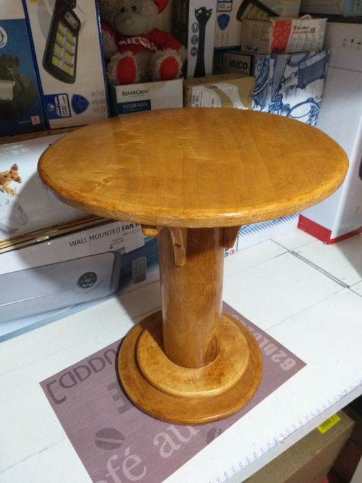 Masa Rustica Rotunda Lemn Conf Manual