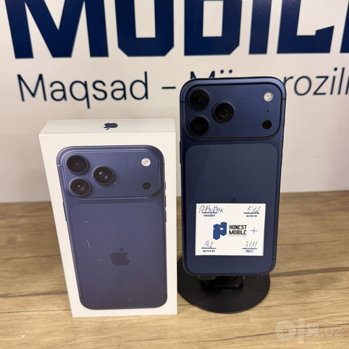 Iphone 17 Pro Max Blue