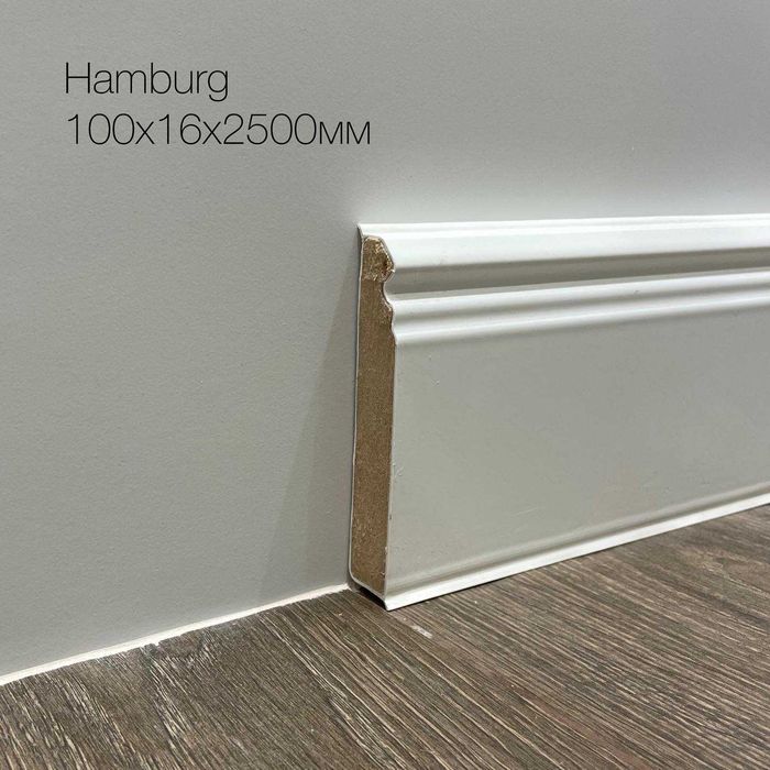 Немецкие плинтуcа Dollken (МДФ с защитным слоем из полипропилена)