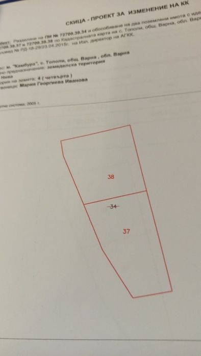 ПРОДАВАМ ЗЕМЕДЕЛСКА ЗЕМЯ