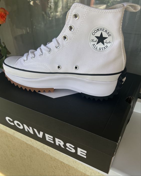 Teniși Converse Run Star Hike white, marime 42,5
