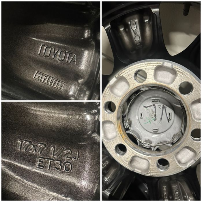 Jante 17 ORIGINALE Toyota HILUX 265/65/17 Vara Land Cruiser LC HI Lux