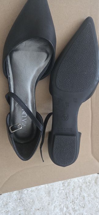 Balerini negri marimea 36,purtați o singura data