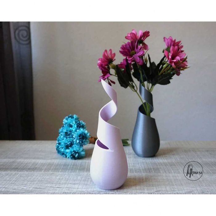 Vaza moderna, diferite modele, culoare ALB