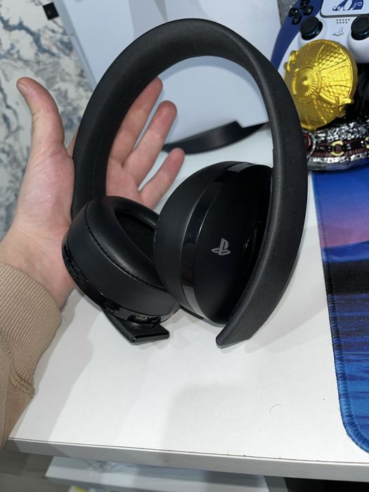 оригинальные наушники PlayStation Wireless Gold