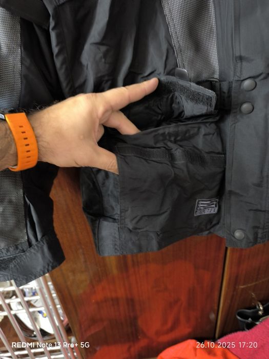 Текстилно мъжко мото яке размер М