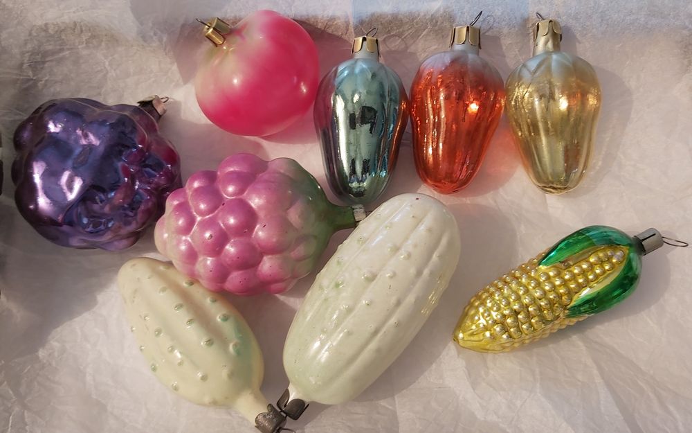Советские елочные игрушки