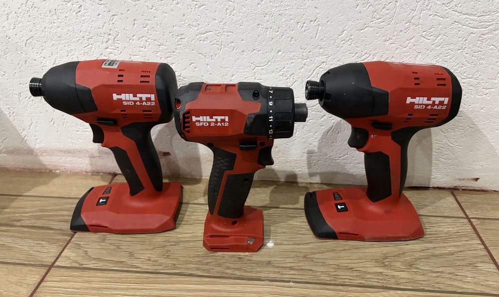 Ударни винтоврти Hilti SID 4-A22 и SFD 2-A12 Body