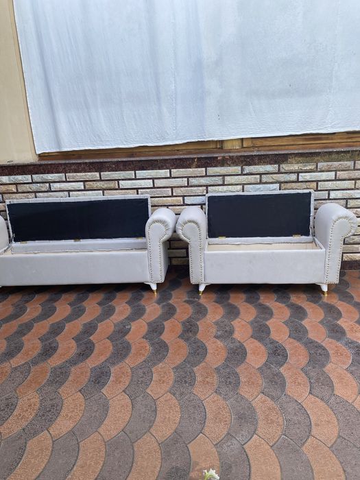 Пуфик сандиқли диванлар ясаб берамиз