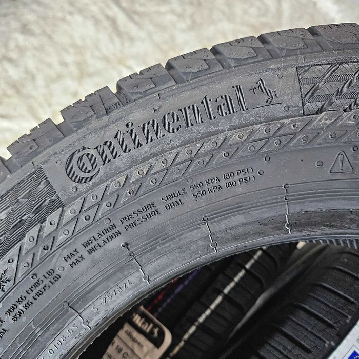 4 бусови гуми 195/65R16C Continental VanContact 4Season 104T DOT3825