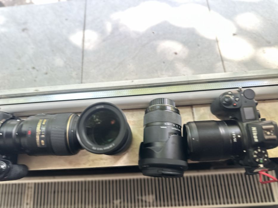 Obiective  Nikon Z  seria S 35mm 1.8s 24-70mm 4s  105mm 2.8  art f1.8 18-35mm