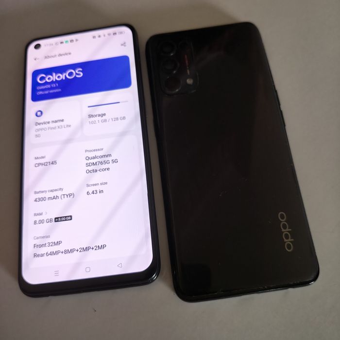 Vând telefon OPPO find x3 lite