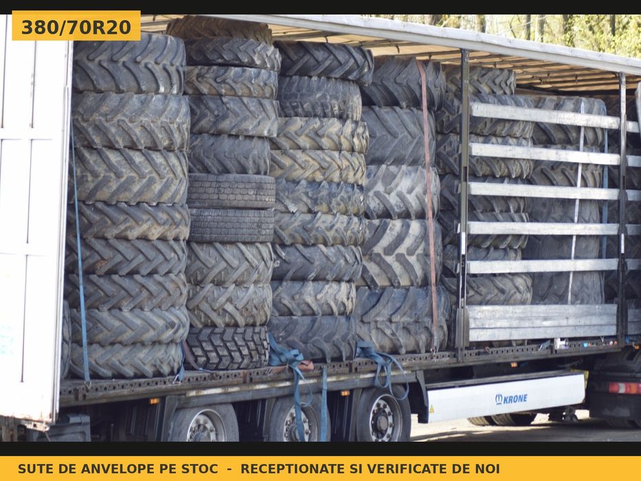 Cauciucuri Anvelope 380/70R20 380/70 R20 380/70-20 3807020 Bkt Buldo Miniincarcator si Industrial Utilaje Agricole SH Second Hand STOC REAL Pret Bun
