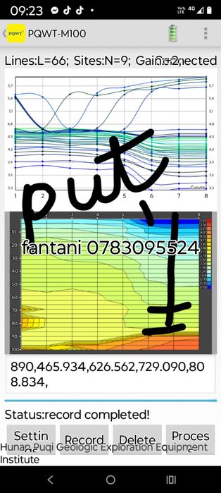 Verificare panza freatica