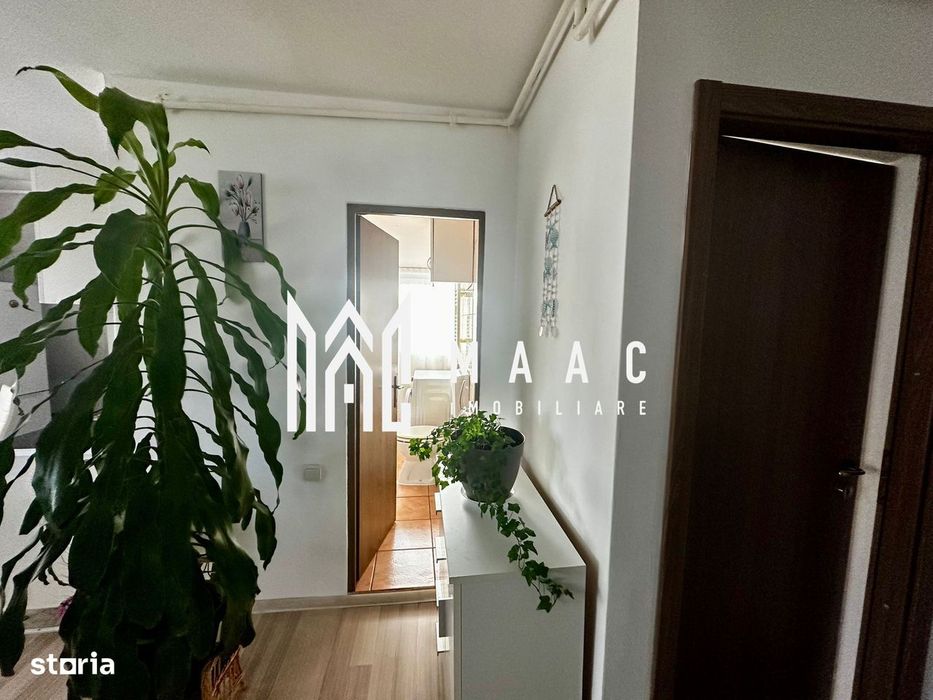 Apartament 3 camere de vânzare | Vasile Aaron, Sibiu | 61 mp, INTABULA