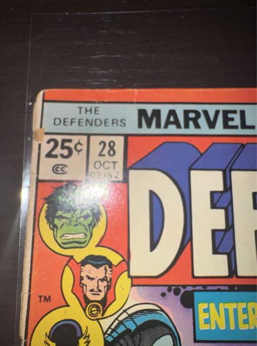 THE DEFENDERS #23, comic from 1975