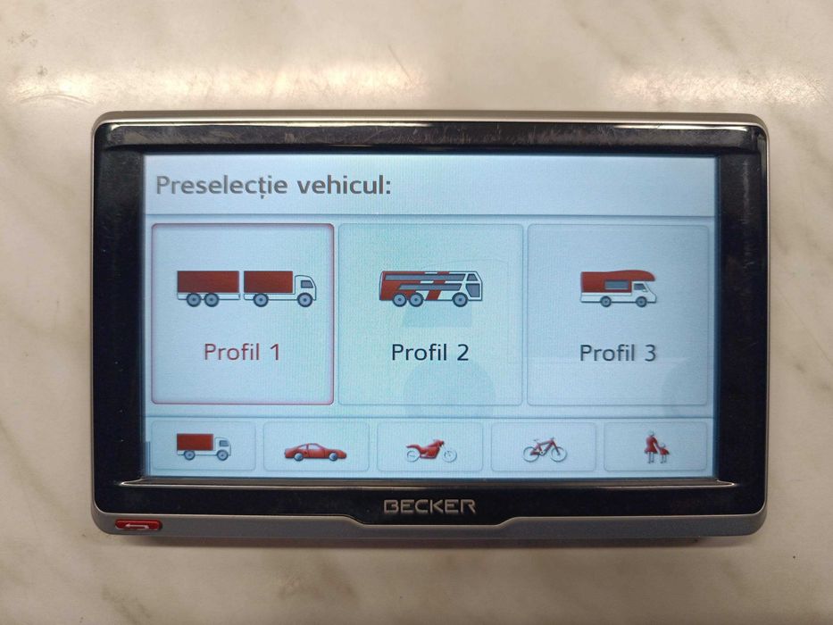 GPS TIR Camion Becker Active 5 harti 2025 suport soft original