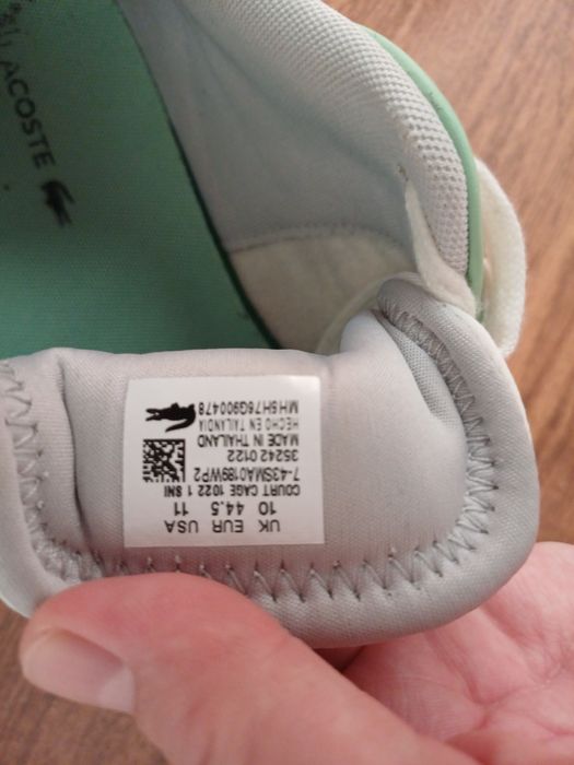 Adidasi Lacoste piele 44.5