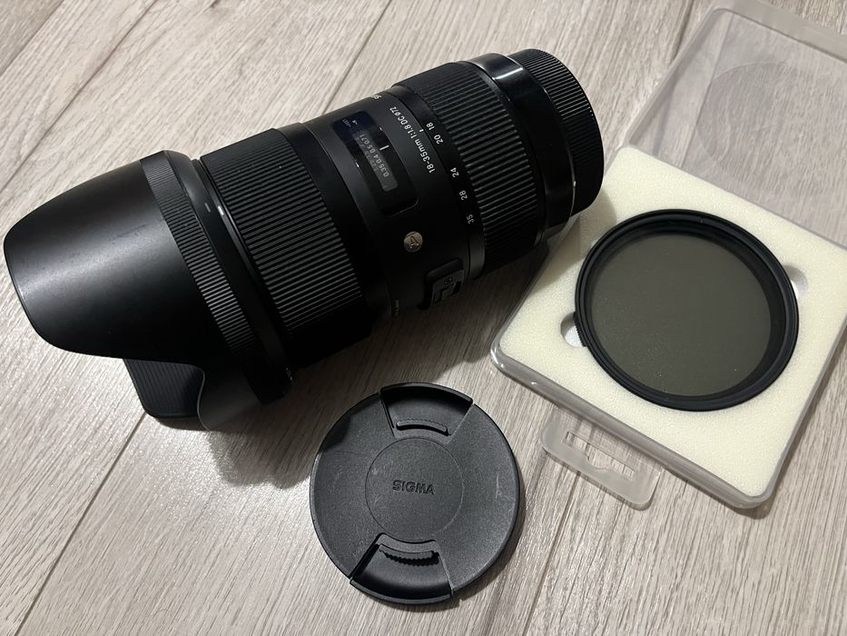Obiectiv sigma 18-35 mm f 1.8