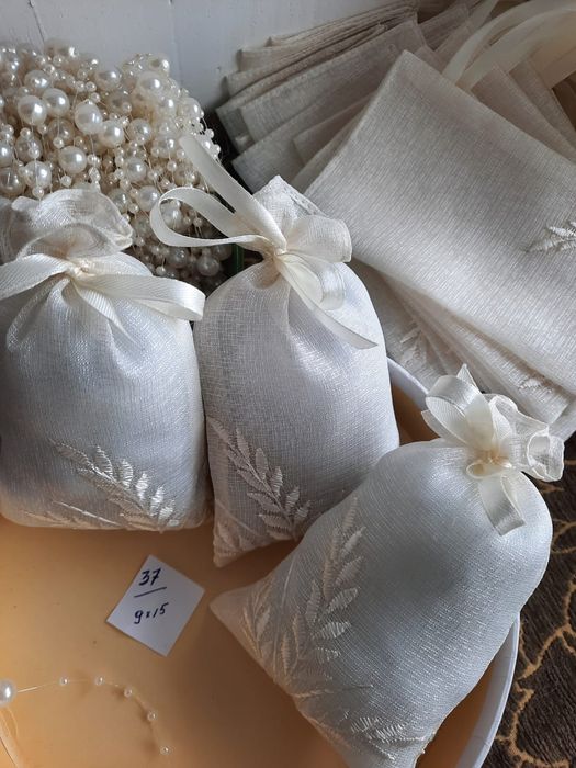 Мешочки для мелких подарков. Ткань.