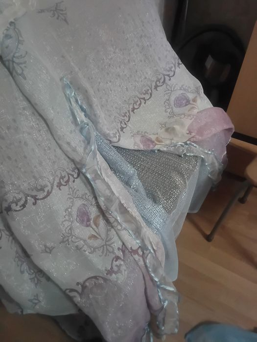 Продам кухонный тюль б у