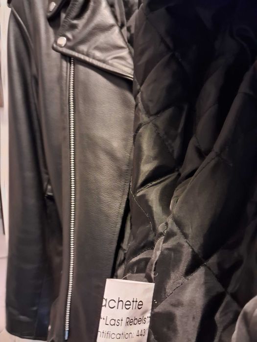 Geaca de motor Last Rebels, piele de vita, model clasic, noua.