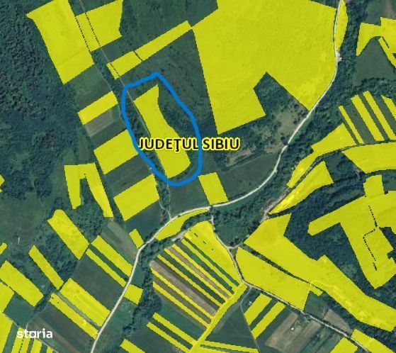 Teren extravilan arabil - Sibiu - Gusterland