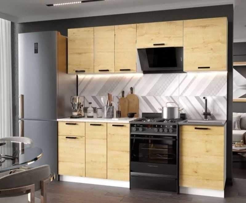 Акция! Кухонный гарнитур Хозяюшка 210см от АЗИЯ СКЛАД  А909981