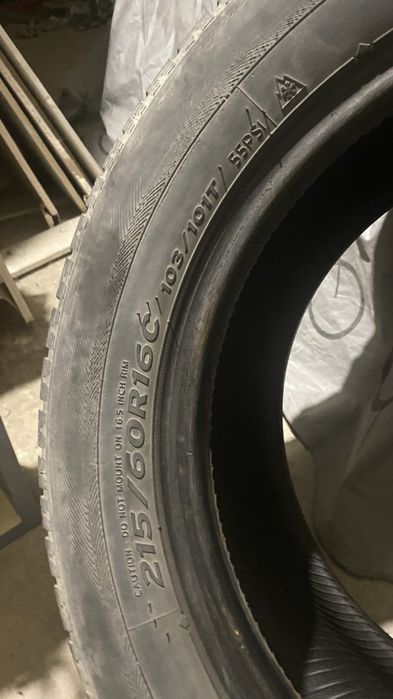 4 бр. зимни гуми за ван/пикап/бус HANKOOK RW06 215/60 RI6C 103T