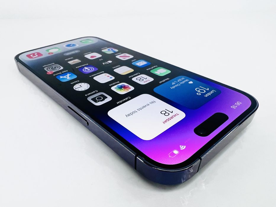 Apple iPhone 14 Pro Max 128GB Deep Purple Перфектен! Гаранция!