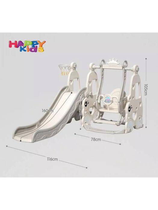 Детская Горка качели с сухим бассейном 3в1 | Новое в упаковке!