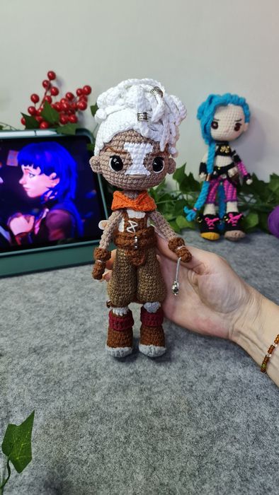 Ръчно изработени амигуруми – Jinx & Ekko (Arcane)