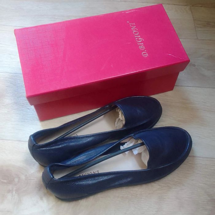 Туфли мокасины балетки натуральная кожа