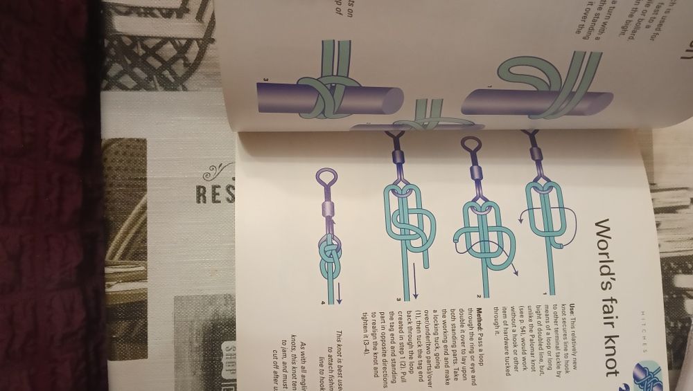 Книга с морски възли на английски